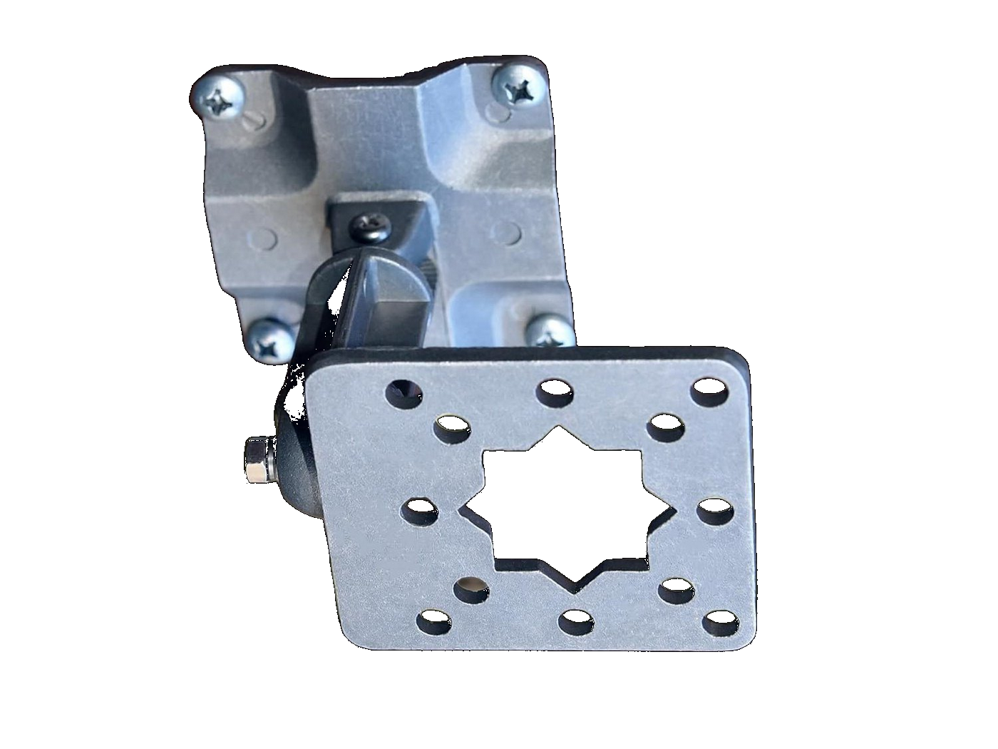 Bracket configured for wall / flat surface mounting